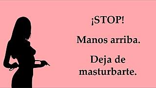 Complete easy level orgasm holding game in this video