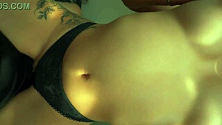 Pov horny girlfriend in slutty lingerie begs for hard fuck