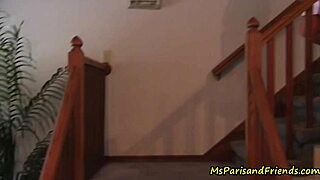 paris steps in to guide her bi-curious husband with a strapon adventure.