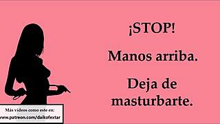 Complete easy level orgasm holding game in this video