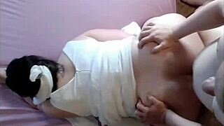 big cum on ass for this horny bride, damn she’s wild 😍