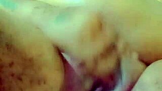 Big natural tits bounce in hot homemade amateur clip