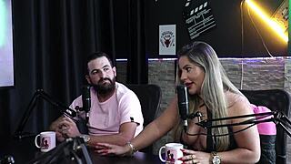 Can Glamour Teens in Lingerie Handle Anal in a Truck? Juli Figueiró and Felipe Larrossa Get Wild Despite Jealousy in Sheer Red.