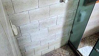 joao o safado showers with hot nicoly carioca for bareback first-time action