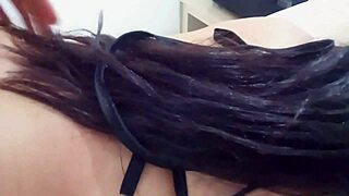 lunaferrari latina half-sister doggy style covered in sperm