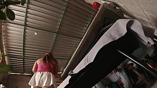 hey, why make me wear such short skirts, huh?