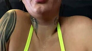 Did you see me training in a thong at the gym? I got so wet!