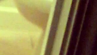 Shy girl in the shower, just bathing quietly