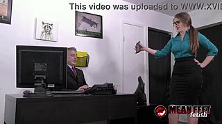 Classy Lady Terra Mizu Dominates Richard Lennox!