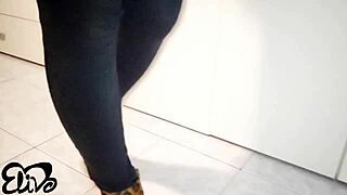 I watched my roommate cum on her tongue and swallow in the dorm