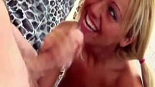 anal blonde gives deep blowjob, soo good fun!