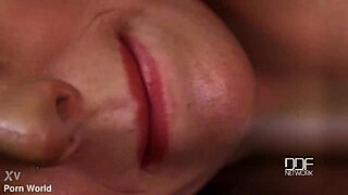 Russian beauty bangs pussy with banana?