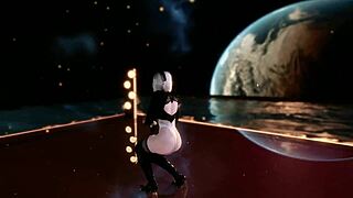 Sexy dance cover of 2B from Nier Automata