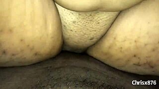 The black guy gently fucked an amateur with soft strokes
