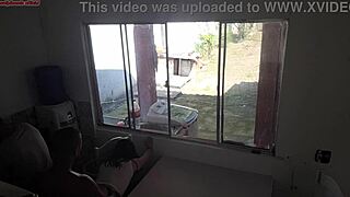 cuckold watches wife get fucked by black guy in the kitchen