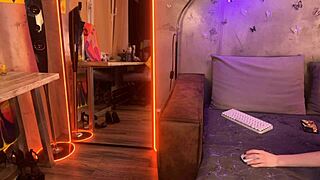 i light up a menthol cigarette while playing with my real doll. machine and toys drive me wild with double action on my body!