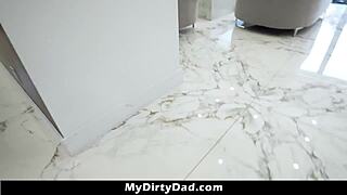 Asian stepdaughter Scarlett Alexis secretly craved her stepdad, teasing with vibrator play