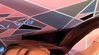 latina universitaria rocks dildo