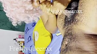 my step dad bodyguard and i having naughty fuck at home, cum on ass