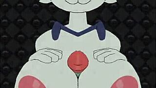 Female Cinderace gets her BIG TITS fucked and BLOWJOB in the game