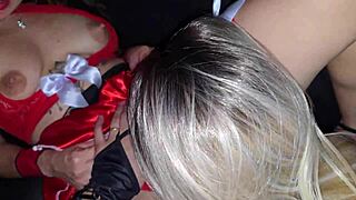 swinging wild at the club with hot girls and buddy