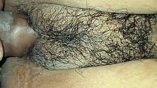 my cute girlfriend rides monster cock cowgirl