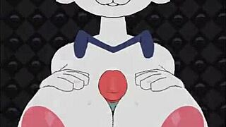 Female Cinderace gets her BIG TITS fucked and BLOWJOB in the game