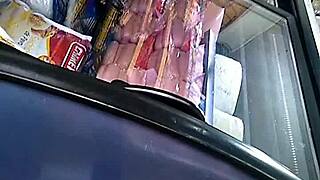 mexican woman browsing in the store with confidence