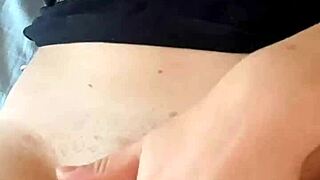 Miranielt's First Video: Masturbating While Neighbor Showers