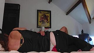 Clothed in black leather pants satin tanga white slut doggystyle pov deepthroat rimming licking pussy french muff diving blowjob