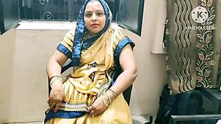 Desi wife gets hardcore action with boys in kitchen