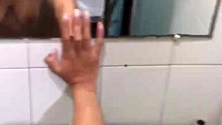 He returned to the bathroom for a private moment with natural surroundings.