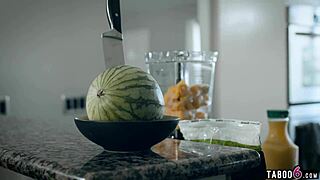 Young Woman Outsmarts Coworker for Doggystyle Sex