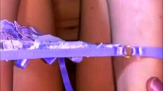 Shy latina student cheats with classmate. During art session in apartment.