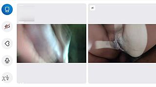 Granny Carmen intensely masturbates to orgasm on US Flag Day.