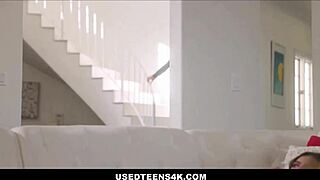 UsedTeens4K - Freeuse Petite Teen Best Friends Licked and Used by Boyfriend Before Celebration - Angel Windell, Amber Angel, Apollo Banks