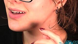 Whispered Instructions For Jerking Off With Glasses