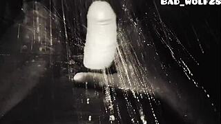 Ebony girl cums hard early morning