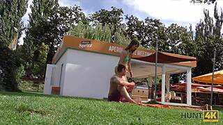 I picked up a naughty teen for anal sex and paid her generously