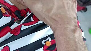 Amateurs Play with 10 Inch Toy on Her Pierced Nipples and Tight Pussy