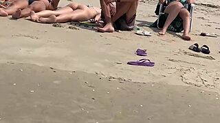 She refused to stop sucking my monster cock in public! Cumshot everywhere 😳