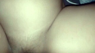 The girl's husband sucked her big cock with pleasure