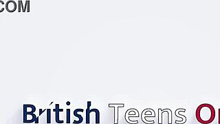 Hot British Teen Gets Spitroasted by Neighbors in Wild Action