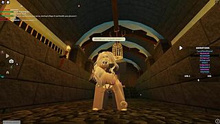 Exploring wild fantasies in Roblox porn with intense action scenes.