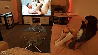 Stepfather Punishes Me with Deepthroat and Cum-Covered Small Tits.