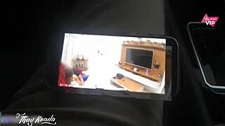 Cuckold husband watches wife get creampied by monster cock on sofa