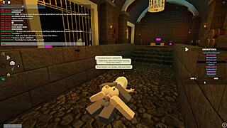 Exploring wild fantasies in Roblox porn with intense action scenes.