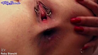 Two big cocks pleasing slut lady rox in every way