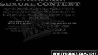 Realitykings Teens Engage In Lip To Lip Action