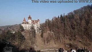 young spanish girl with glasses fucks in car with victor bloom